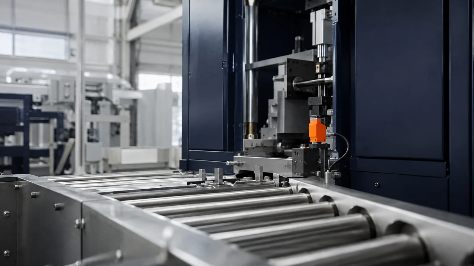 Concept view of an industrial production environment